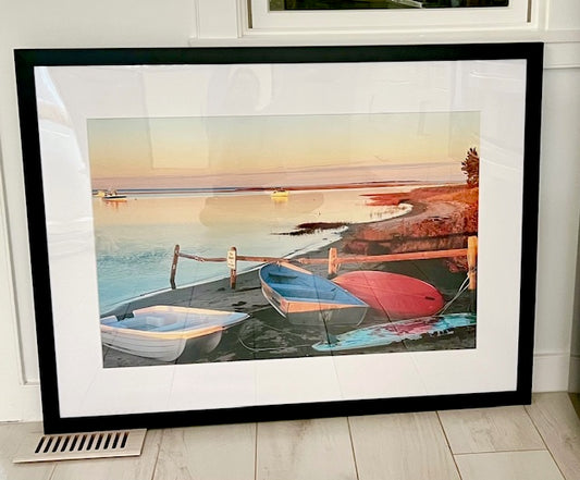 33x44 Black Frame, Matted, My Time, Materials, Shipping Insurance, & Hardware Installation